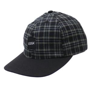 新品 ルックスタジオ LQQK STUDIO PLAID HAT キャップ BLACK ブラック 黒 メンズ ヘッドウェア｜essense