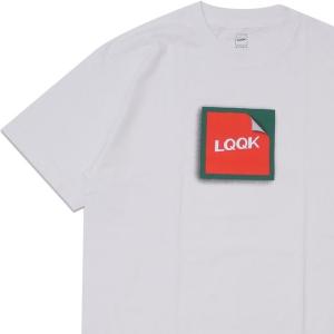 新品 ルックスタジオ LQQK STUDIO PEAL TEE Tシャツ WHITE ホワイト 白 半袖Tシャツ｜essense