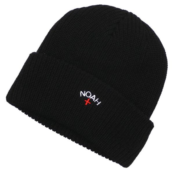 新品 ノア NOAH Core Logo Beanie ビーニー BLACK ブラック 黒 メンズ ...