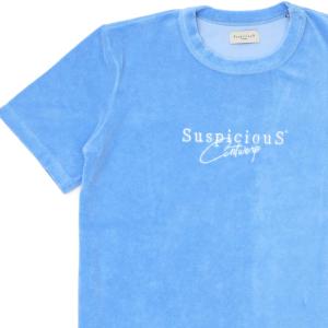 【数量限定特別価格】 新品 サスピシアス アントワープ SuspiciouS Antwerp The Vintage Towel T-Shirt BLUE ブルー 青 半袖Tシャツ｜essense
