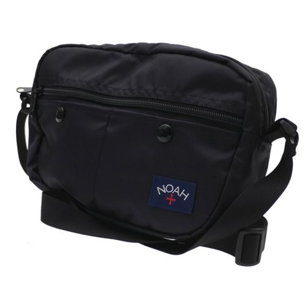 新品 ノア NOAH Two-Tone Shoulder Pack ショルダーバッグ BLACK ブ...