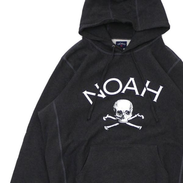 【数量限定特別価格】 新品 ノア NOAH Jolly Roger Logo Hoodie GRAY...