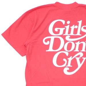 新品 ガールズドントクライ Girls Don’t Cry LOGO T-SHIRT Tシャツ PINK ピンク VERDY ヴェルディ 200008371053 半袖Tシャツ｜essense