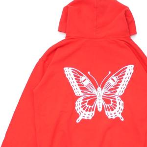 新品 ガールズドントクライ Girls Don’t Cry BUTTERFLY HOODY RED 211000696053 SWT/HOODY｜essense