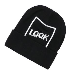 【数量限定特別価格】 新品 ルックスタジオ LQQK STUDIO KOKOPELLI DANCING BEANIE ビーニー BLACK 253000532011 ヘッドウェア｜essense