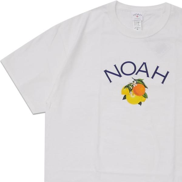 新品 ノア NOAH CITRUS CORE LOGO TEE Tシャツ WHITE ホワイト 白 ...