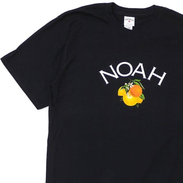 新品 ノア NOAH CITRUS CORE LOGO TEE Tシャツ BLACK ブラック 黒 ...