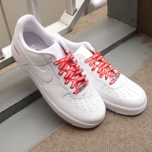 新品 シュプリーム SUPREME x ナイキ NIKE AIR FORCE 1 LOW エアフォース1 WHITE/WHITE CU9225-100 291002684280 フットウェア