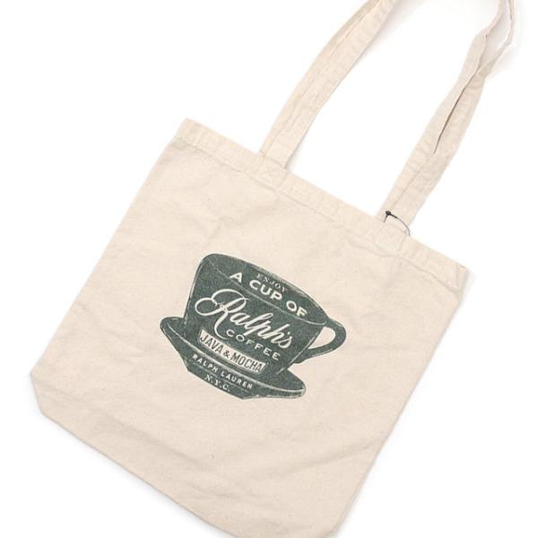 新品 ラルフズ コーヒー Ralph&apos;s Coffee TOTE BAG トートバッグ NATURA...