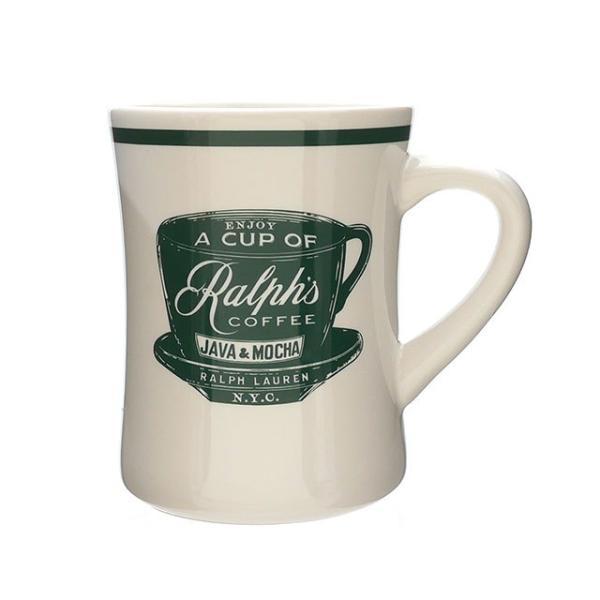 新品 ラルフズ コーヒー Ralph&apos;s Coffee MUG CUP マグカップ WHITE ホワ...