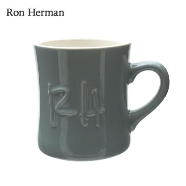 新品 ロンハーマン Ron Herman RH Emboss Logo Mug マグカップ LT.B...