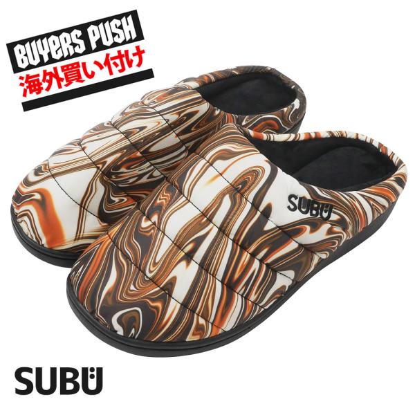 海外限定 新品 スブ SUBU SUMINAGASHI SANDAL サンダル BROWN&amp;WHIT...