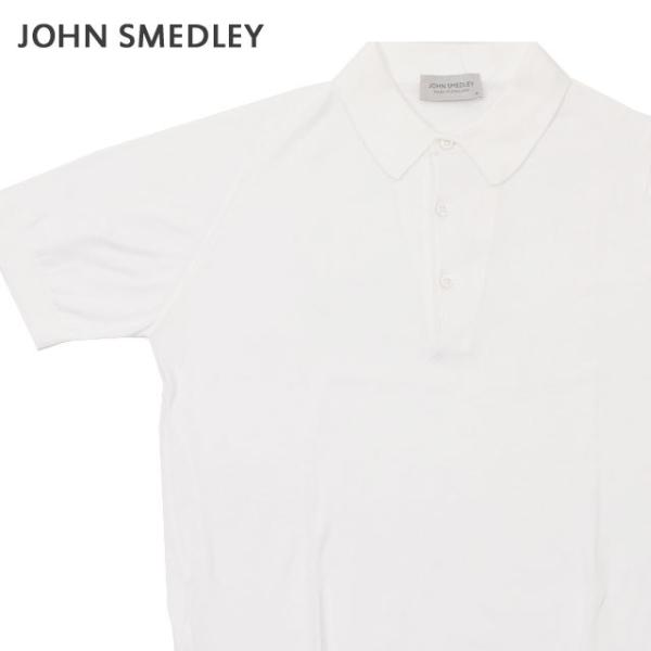 新品 ジョンスメドレー JOHN SMEDLEY MENS SHIRT SS ニット ポロシャツ W...