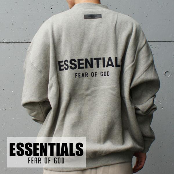 【海外買付】【正規品】【並行輸入品】 新品 ESSENTIALS CREWNECK SWEAT スウ...