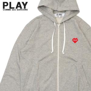 新品 プレイ コムデギャルソン PLAY COMME des GARCONS x インベーダー Invader Hooded Sweatshirt パーカー GRAY グレー 灰色 211000809042 SWT/HOODY｜essense