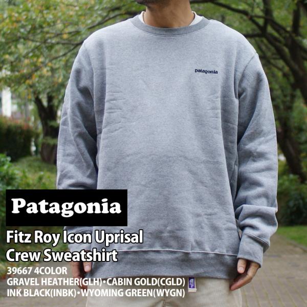 新品 パタゴニア Patagonia Fitz Roy Icon Uprisal Crew Swea...