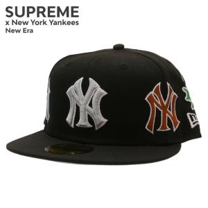 新品 シュプリーム SUPREME x ニューヨーク・ヤンキース New York Yankees Kanji New Era ニューエラ キャップ BLACK 250000526041 ヘッドウェア｜essense