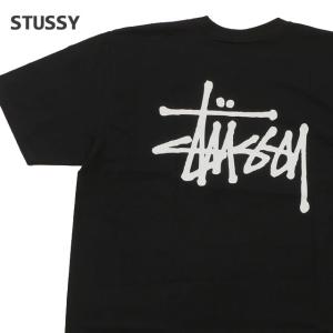 新品 ステューシー STUSSY BASIC STUSSY TEE Tシャツ BLACK ブラック 黒 200009104051 半袖Tシャツ｜essense