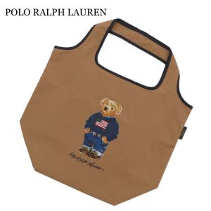 新品 ポロ ラルフローレン POLO RALPH LAUREN ポロベア Shopping Bag ショッピングバッグ トートバッグ BROWN ブラウン 茶 277003022016 グッズ｜essense