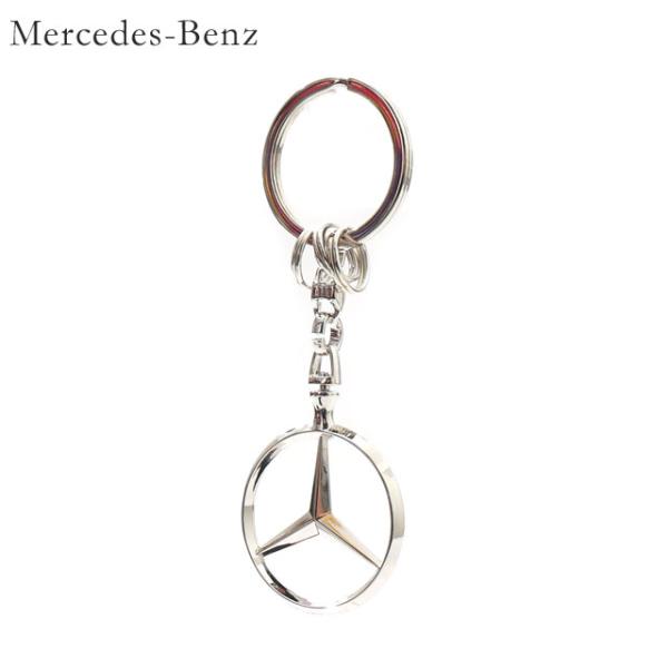 新品 メルセデス・ベンツ Mercedes-Benz キーリング オープンスター キーホルダー キー...