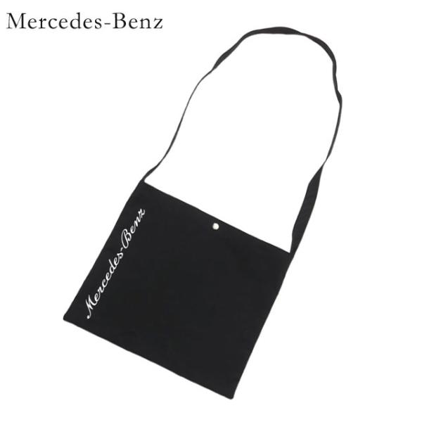 新品 メルセデス・ベンツ Mercedes-Benz サコッシュ ショルダーバッグ BLACK ブラ...