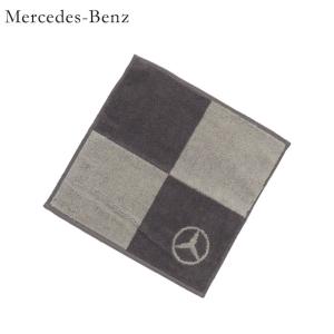 新品 メルセデス・ベンツ Mercedes-Benz ミニタオル ブロック ハンドタオル ハンカチ GRAY グレー 灰色 B91203637 290005917012 グッズ｜essense
