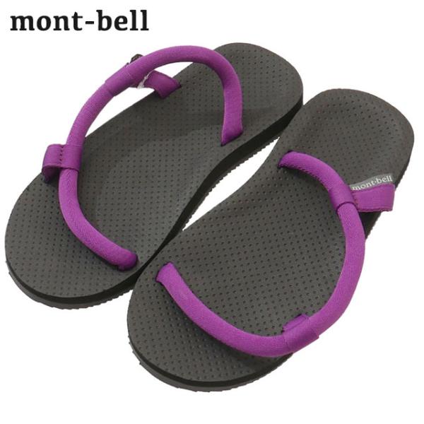 新品 モンベル mont-bell Sock-On Sandals ソックオンサンダル PURPLE...