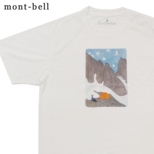 新品 モンベル mont-bell Wickron Hoshi No Yoru Tee ウイックロン...
