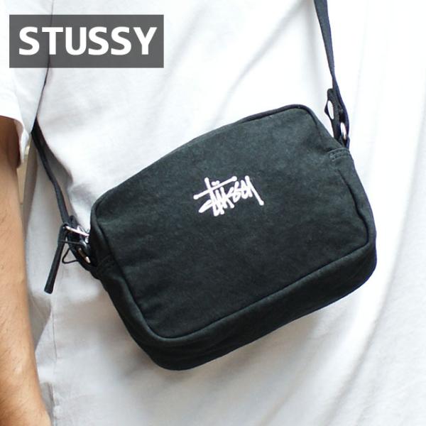 新品 ステューシー STUSSY CANVAS SIDE POUCH ショルダーバッグ サイドポーチ...