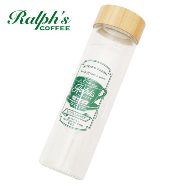 新品 ラルフズ コーヒー Ralph&apos;s Coffee GLASS WATER BOTTLE ウォー...