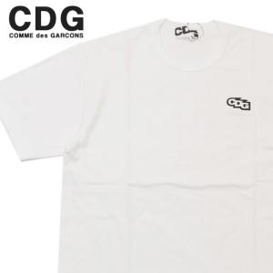 新品 シーディージー CDG コムデギャルソン COMME des GARCONS PATCH T-SHIRT Tシャツ WHITE ホワイト 200009220050 半袖Tシャツ｜essense