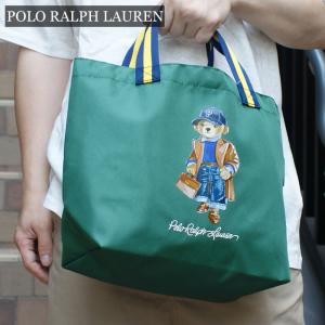 新品 ポロ ラルフローレン POLO RALPH LAUREN Shopping Tote トートバッグ GREEN グリーン 277005951015 グッズ｜essense