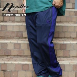 新品 ニードルズ NEEDLES Narrow Track Pant Poly Smooth ナロー トラック パンツ NAVY ネイビー ニードルス ネペンテス 249000759037 パンツ｜essense