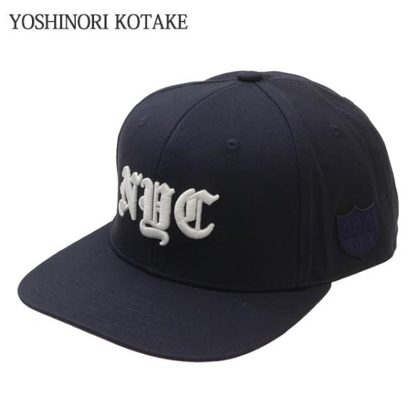 新品 ヨシノリコタケ YOSHINORI KOTAKE NYC LOGO CAP キャップ エンブレ...