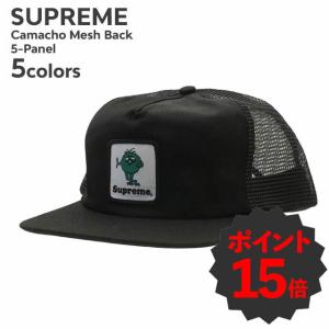 新品 シュプリーム SUPREME Camacho Mesh Back 5-Panel カマチョ モンスター メッシュ キャップ 251001685011 ヘッドウェア｜essense