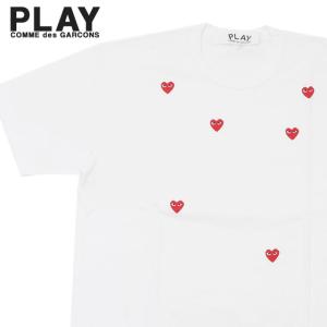 新品 プレイ コムデギャルソン PLAY COMME des GARCONS MENS 6 HEART TEE Tシャツ ハート ロゴ T338 200009320060 半袖Tシャツ｜essense