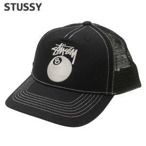 新品 ステューシー STUSSY 8 BALL LOW PRO TRUCKER CAP キャップ 8ボール ストックロゴ 251001692011 ヘッドウェア｜essense