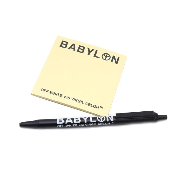 [期間限定ポイント15倍！] 新品 OFF WHITE (オフホワイト) x BABYLON LA ...