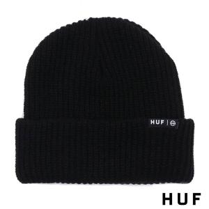 新品 HUF (ハフ) USUAL BEANIE [ニットキャップ][ビーニー] BLACK 999-004994-011｜essense