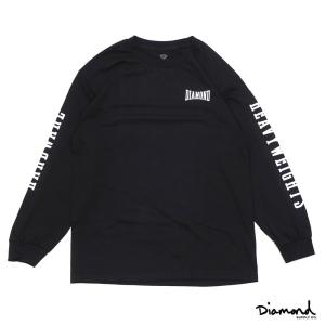 新品 Diamond Supply Co. (ダイヤモンドサプライ) CRESENDO L/S TEE [長袖Tシャツ] BLACK 999-005068-051｜essense