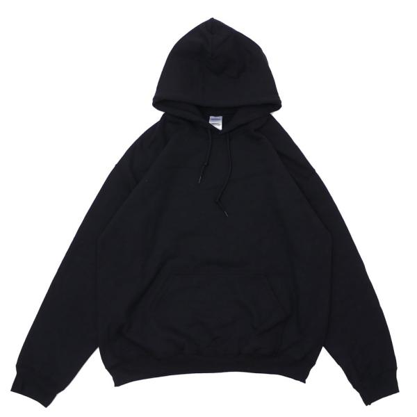 新品 GILDAN (ギルダン)PULLOVER HOOD[プルオーバーパーカー][メンズ]BLAC...