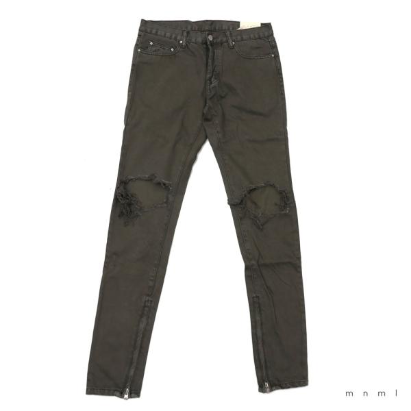 新品 mnml (ミニマル) M1 Denim Pants[デニムパンツ]OLIVE999-0052...