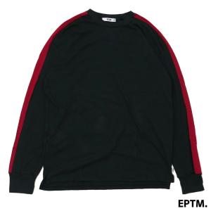 新品 EPTM (エピトミ)L/S TRACK TEE[長袖Tシャツ]GREENxRED999-005250-045(TOPS)｜essense