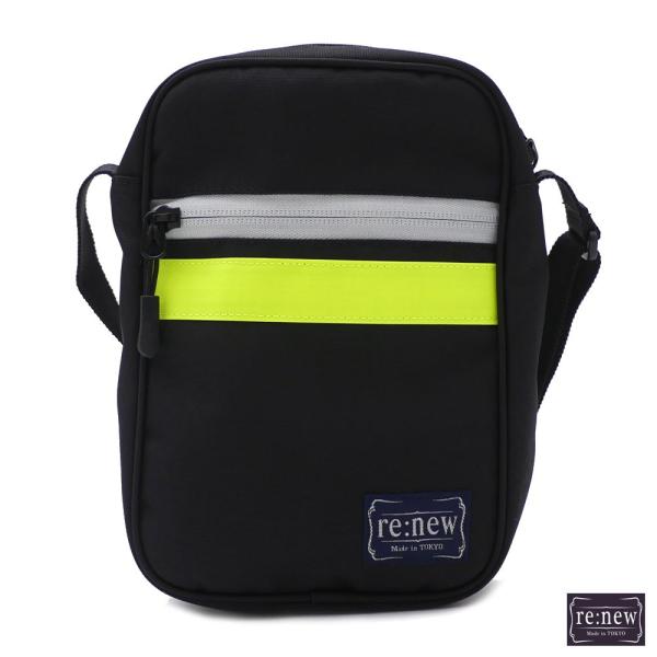 新品 re:new (リニュー)SHOULDER POUCH[ショルダーポーチ]BLACK999-0...