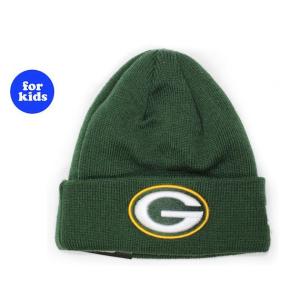 新品 NEW ERA (ニューエラ)ffne2769172GREEN BAY PACKERS子供用 ニットキャップGREEN 620-006888-015(ヘッドウェア)｜essense