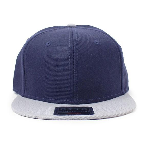 新品 OTTO (オットー)125-978-grey-navy-navyWOOL BLEND FLA...