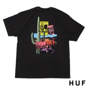 新品 HUF (ハフ)COUNTRY S/S TEE [Tシャツ]BLACK 999-005611-051(半袖Tシャツ)｜essense