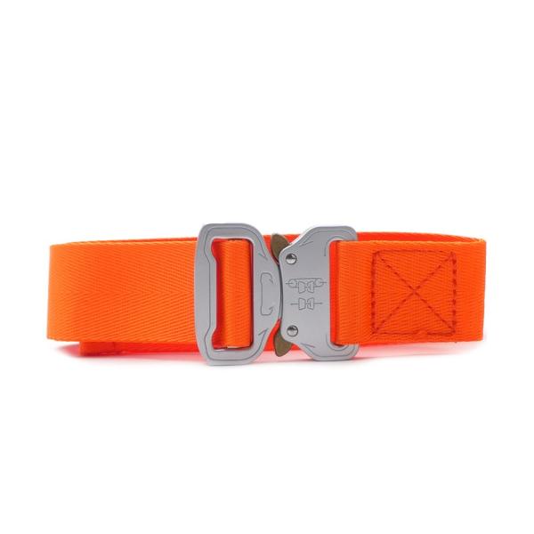 新品 ミニマル mnml WEB BELT ウェブ ベルト NEON ORANGE ネオン オレンジ...