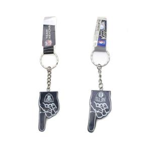 2カラー 新品 OFFICIAL #1 FINGER KEYCHAIN フィンガー キーチェーン BLACK ブラック 9990043540110 グッズ｜essense