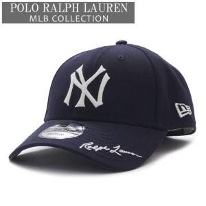 新品 ポロ ラルフローレン POLO RALPH LAUREN x ニューエラ NEW ERA ニューヨーク ヤンキース 49FORTY CAP キャップ NAVY 265001461047 ヘッドウェア｜essense